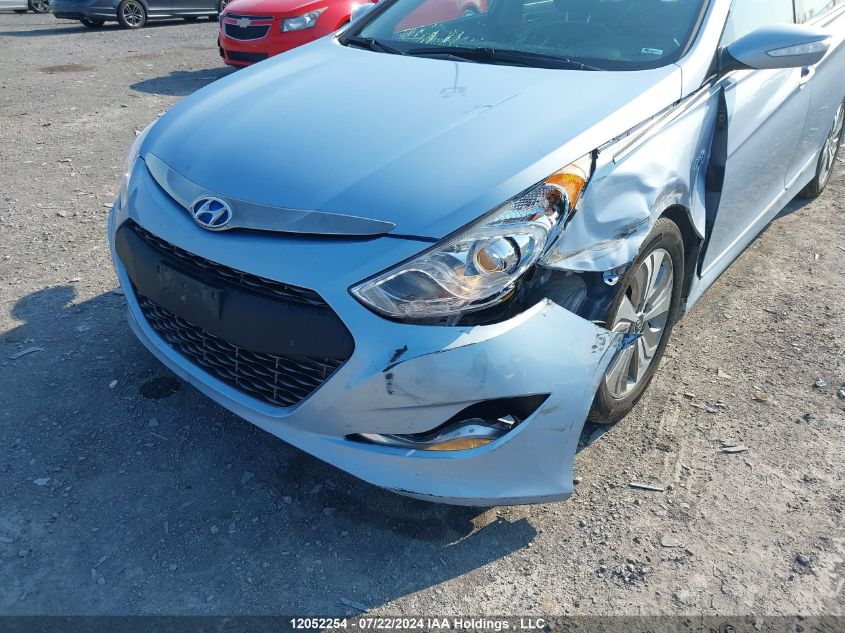 2013 Hyundai Sonata Hybrid VIN: KMHEC4A48DA074249 Lot: 12052254