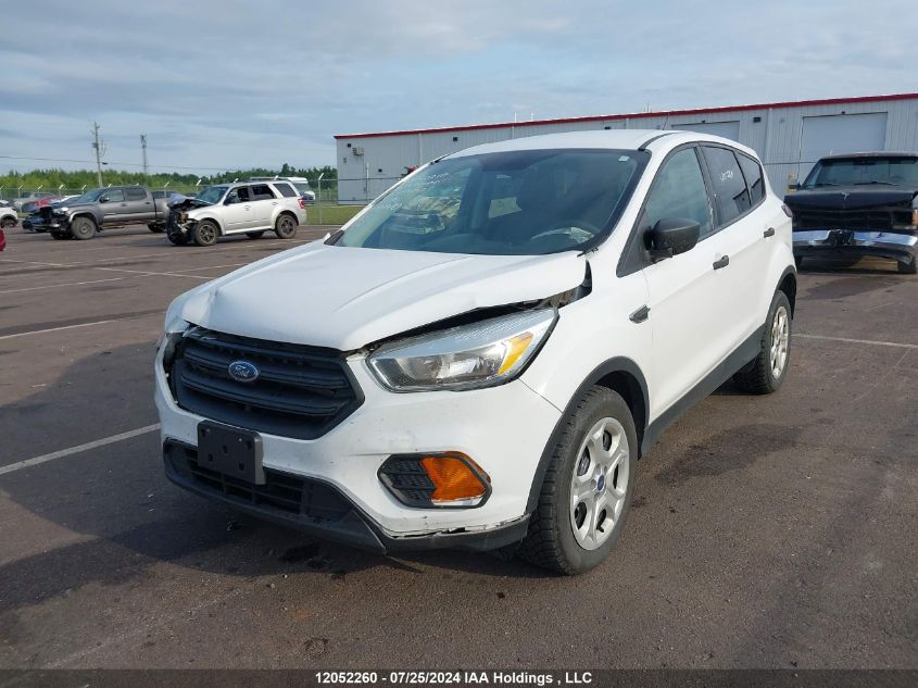 2017 Ford Escape S VIN: 1FMCU0F72HUA55247 Lot: 12052260