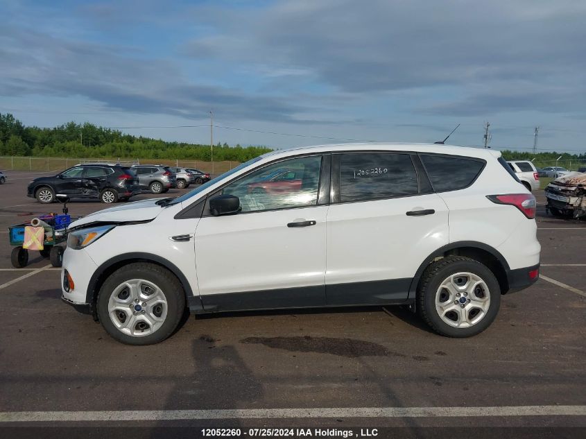 2017 Ford Escape S VIN: 1FMCU0F72HUA55247 Lot: 12052260