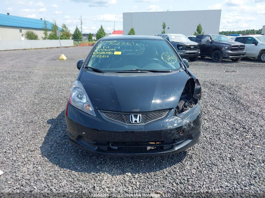 2014 Honda Fit VIN: LUCGE8G35E3006294 Lot: 12052261