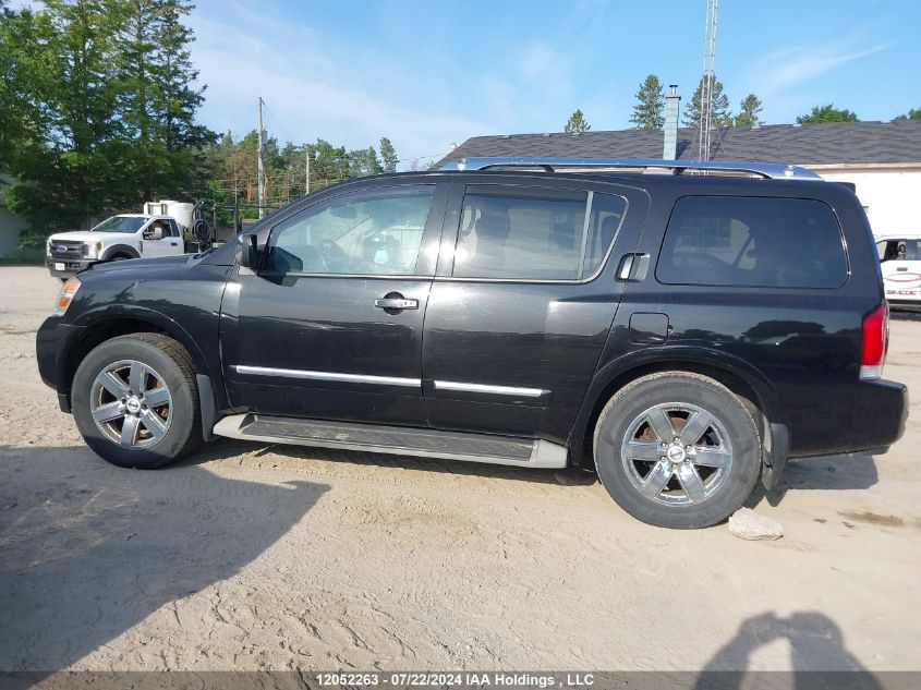 2013 Nissan Armada Platinum VIN: 5N1AA0NE7DN608740 Lot: 12052263