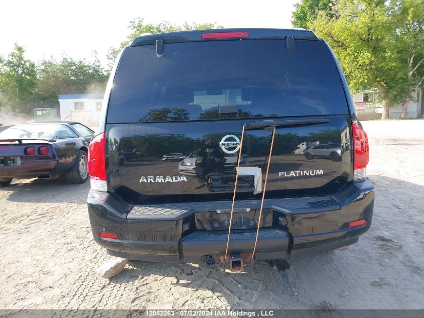 2013 Nissan Armada Platinum VIN: 5N1AA0NE7DN608740 Lot: 12052263