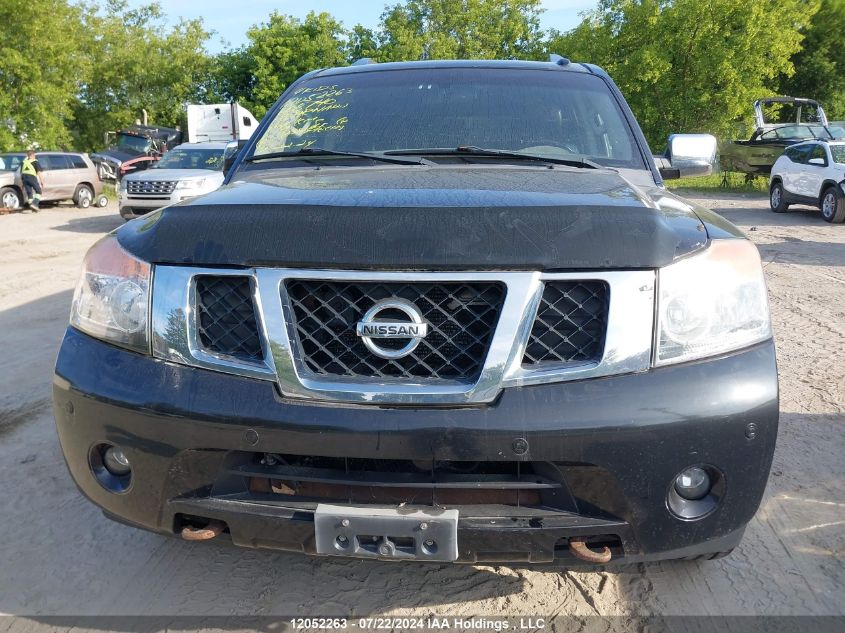 2013 Nissan Armada Platinum VIN: 5N1AA0NE7DN608740 Lot: 12052263