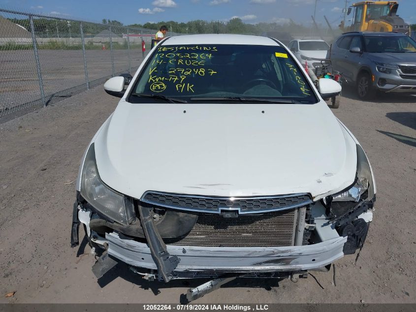2014 Chevrolet Cruze Lt VIN: 1G1PC5SB7E7272487 Lot: 12052264