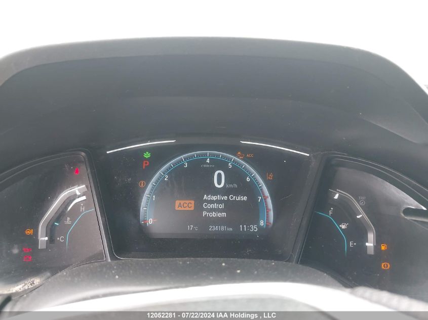 2019 Honda Civic Sedan VIN: 2HGFC2F53KH005807 Lot: 12052281