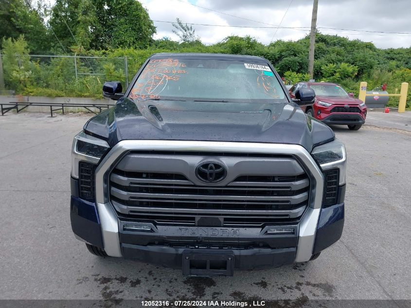 2022 Toyota Tundra Double Cab Limited VIN: 5TFJA5DA4NX006965 Lot: 12052316