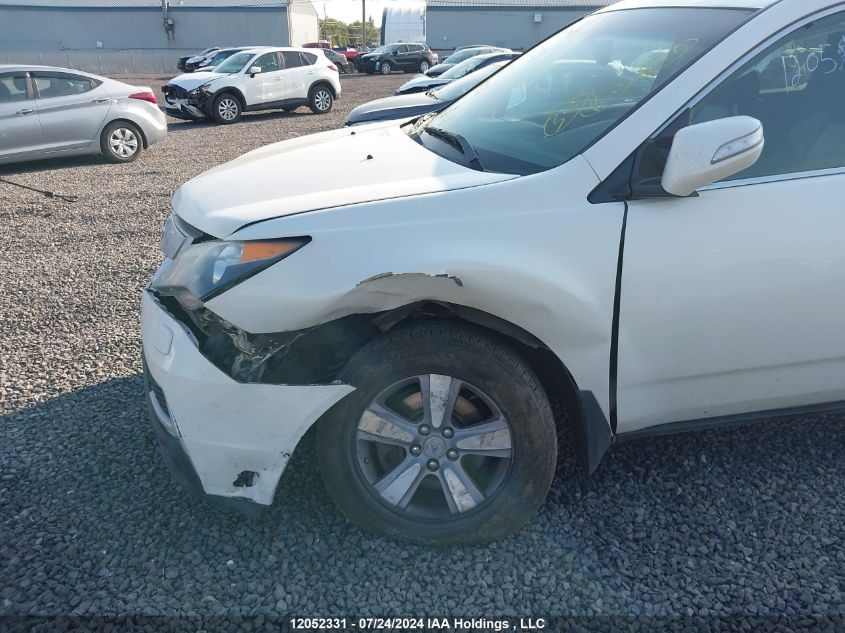 2013 Acura Mdx VIN: 2HNYD2H2XDH003766 Lot: 12052331