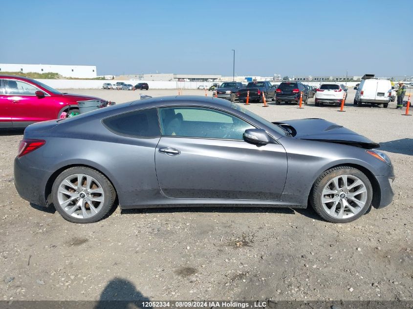 2016 Hyundai Genesis Coupe 3.8L VIN: KMHHT6KJ4GU132566 Lot: 12052334