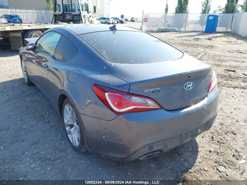 2016 Hyundai Genesis Coupe 3.8L VIN: KMHHT6KJ4GU132566 Lot: 12052334