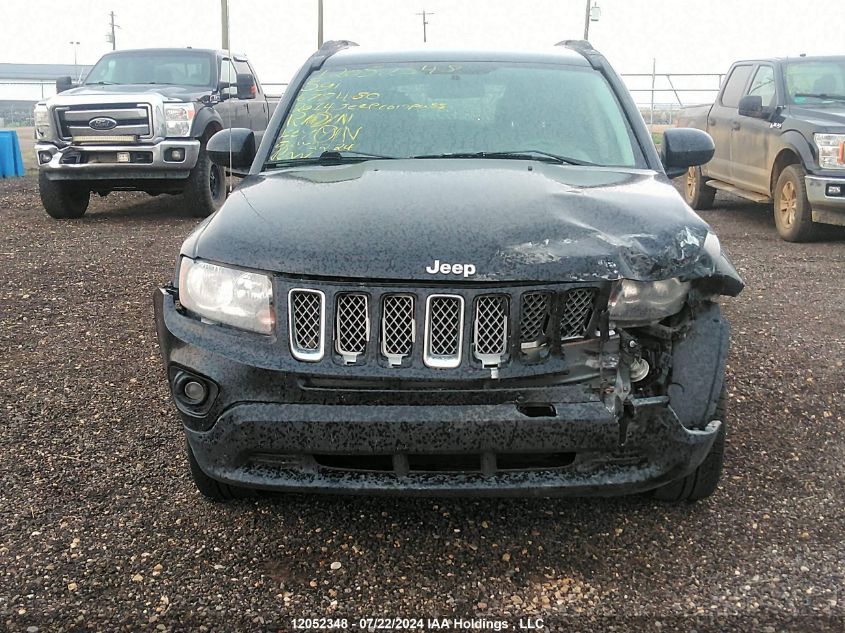 2014 Jeep Compass Sport VIN: 1C4NJDAB5ED678480 Lot: 12052348