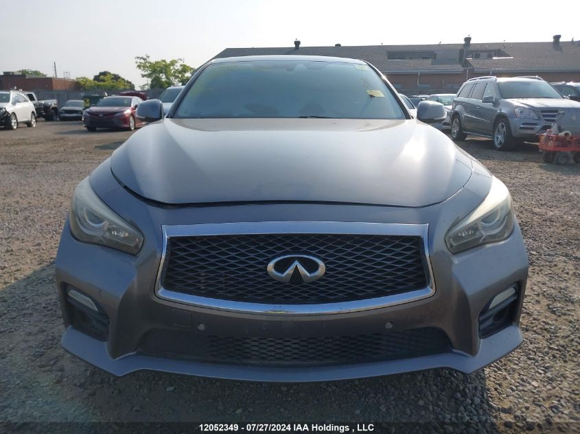 2014 Infiniti Q50 VIN: JN1AV7AR0EM700485 Lot: 12052349