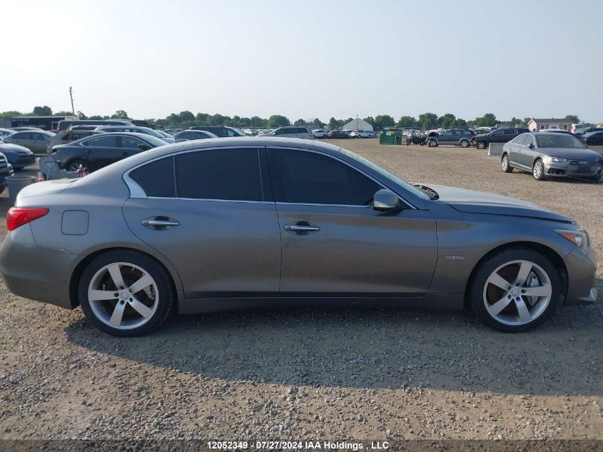 2014 Infiniti Q50 VIN: JN1AV7AR0EM700485 Lot: 12052349