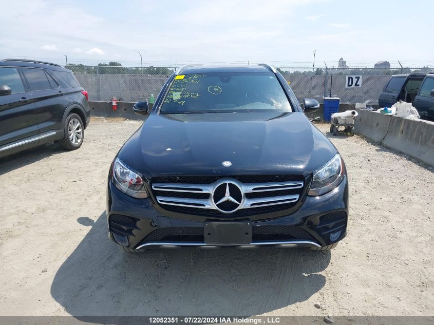 2017 Mercedes-Benz Glc VIN: WDC0G4KB7HF116610 Lot: 12052351