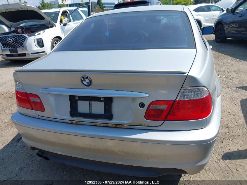 2005 BMW 330 Ci VIN: WBABD53485PD99568 Lot: 12052356