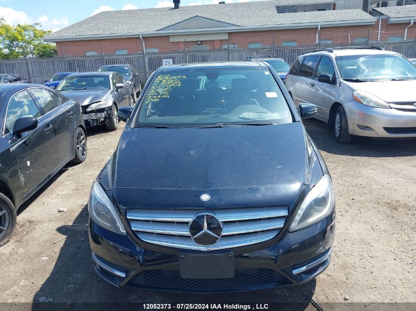 2014 Mercedes-Benz B-Class VIN: WDDMH4EB3EJ249542 Lot: 12052373