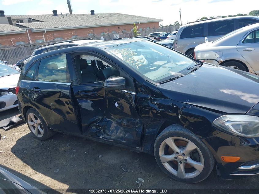 2014 Mercedes-Benz B-Class VIN: WDDMH4EB3EJ249542 Lot: 12052373