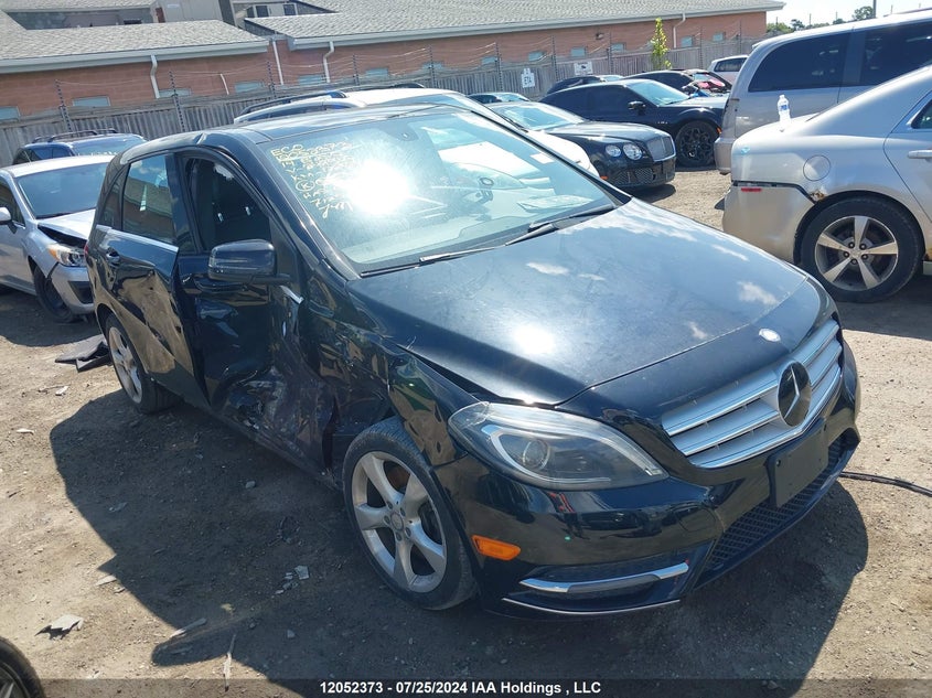 2014 Mercedes-Benz B-Class VIN: WDDMH4EB3EJ249542 Lot: 12052373