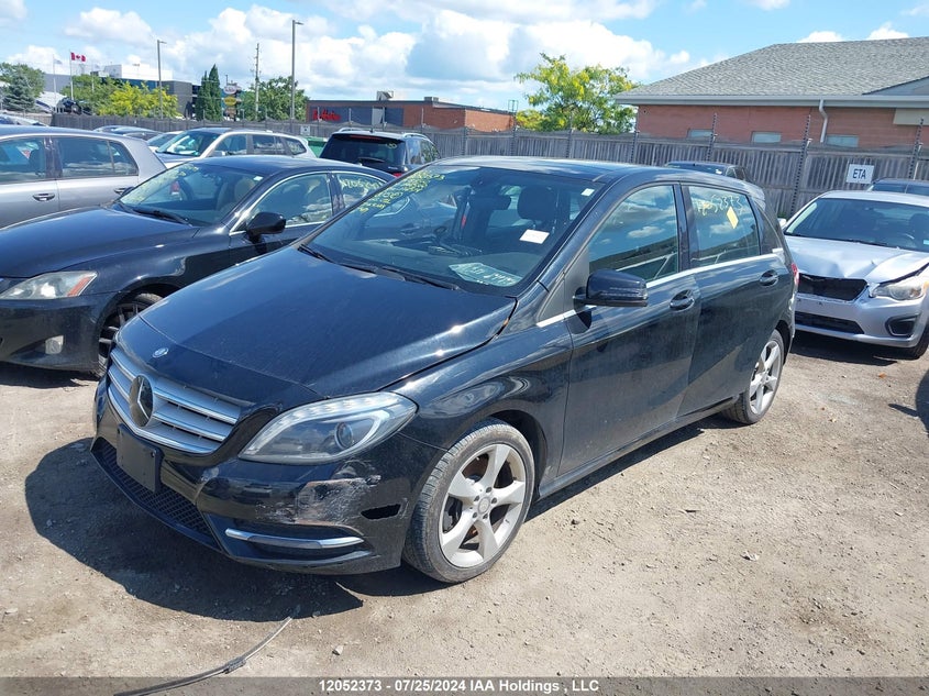 2014 Mercedes-Benz B-Class VIN: WDDMH4EB3EJ249542 Lot: 12052373