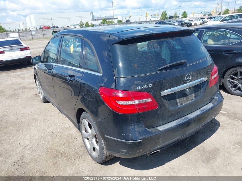 2014 Mercedes-Benz B-Class VIN: WDDMH4EB3EJ249542 Lot: 12052373