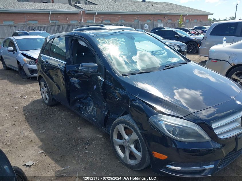 2014 Mercedes-Benz B-Class VIN: WDDMH4EB3EJ249542 Lot: 12052373