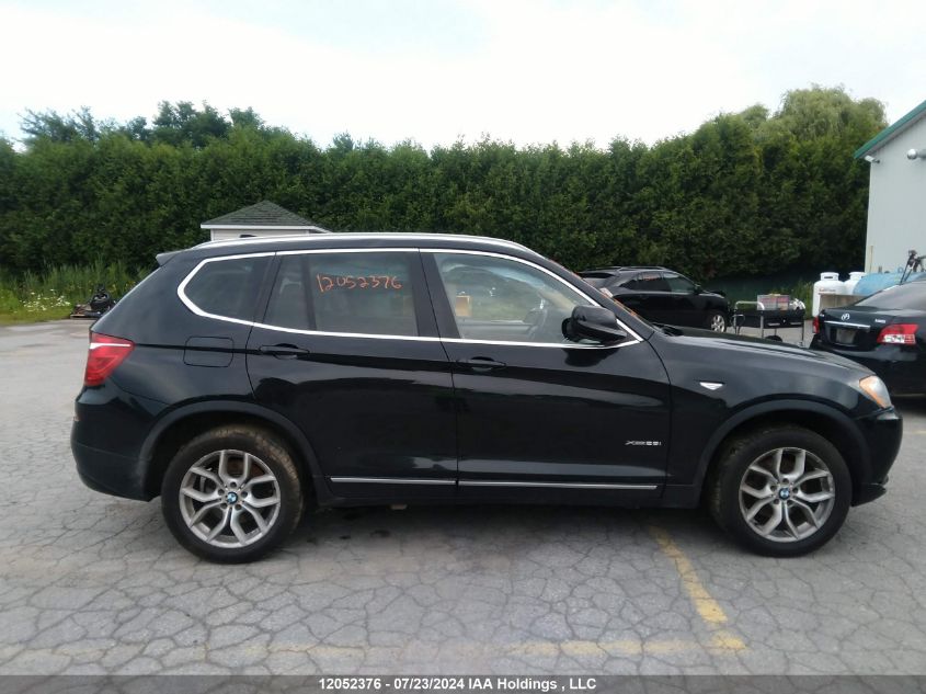 2014 BMW X3 xDrive28I VIN: 5UXWX9C59E0D09556 Lot: 12052376