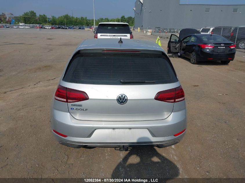 2019 Volkswagen E-Golf VIN: WVWPR7AU8KW911840 Lot: 12052384