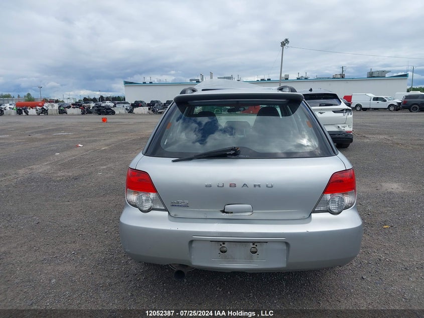 2005 Subaru Impreza Rs VIN: JF1GG67595G816210 Lot: 12052387