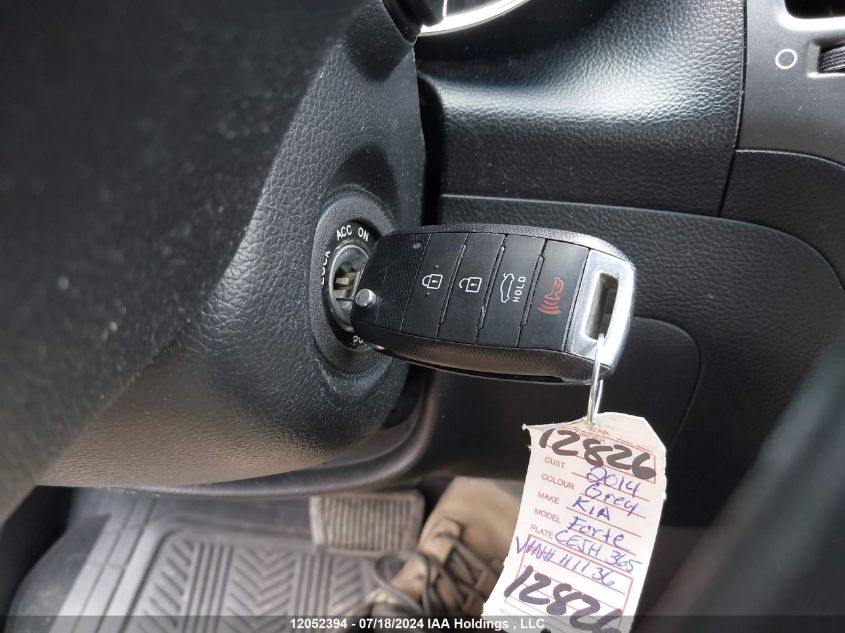 2014 Kia Forte VIN: KNAFX4A69E5111136 Lot: 12052394