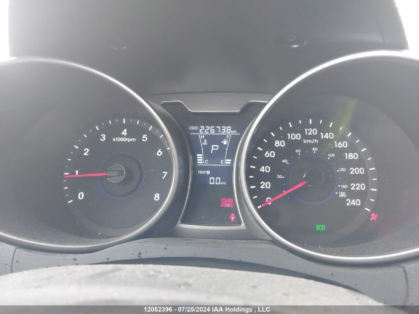 2013 Hyundai Veloster Tech VIN: KMHTC6AD6DU125491 Lot: 12052396