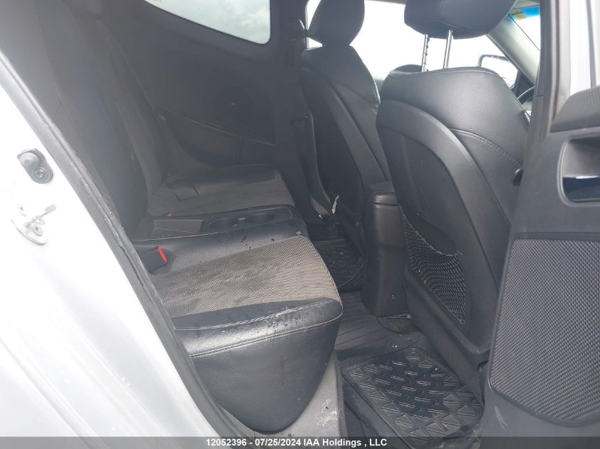 2013 Hyundai Veloster Tech VIN: KMHTC6AD6DU125491 Lot: 12052396