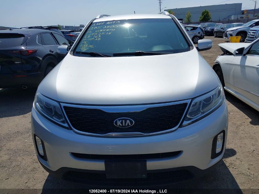 2014 Kia Sorento VIN: 5XYKTDA7XEG452526 Lot: 12052400
