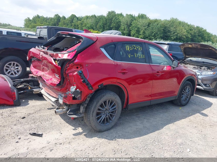 2020 Mazda Cx-5 Touring VIN: JM3KFBCM5L0813833 Lot: 12052421
