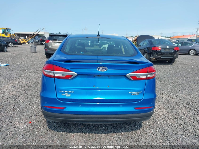 2020 Ford Fusion Energi Titanium VIN: 3FA6P0SU1LR226077 Lot: 12052429