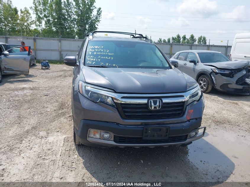 2019 Honda Ridgeline VIN: 5FPYK3F75KB500685 Lot: 12052432