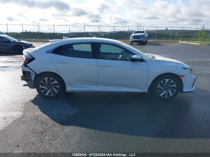 2018 Honda Civic Hatchback VIN: SHHFK7G27JU305579 Lot: 12052434
