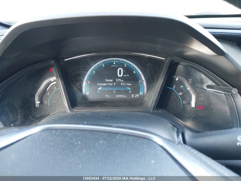 2018 Honda Civic Hatchback VIN: SHHFK7G27JU305579 Lot: 12052434