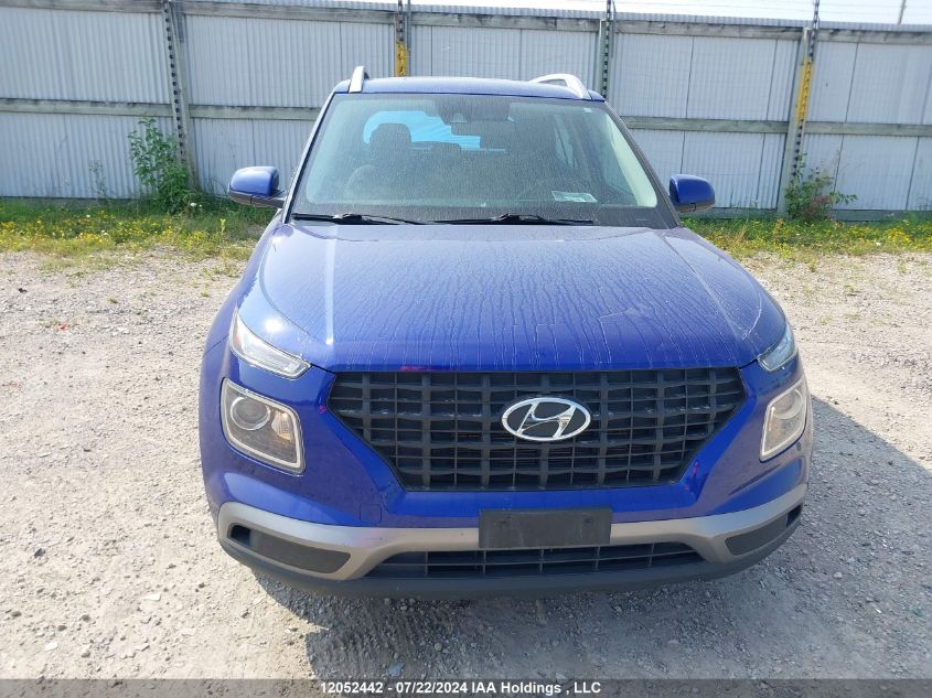 2021 Hyundai Venue Sel/Denim VIN: KMHRC8A33MU106460 Lot: 12052442