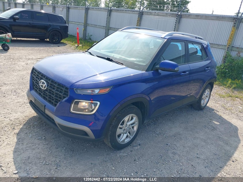 2021 Hyundai Venue Sel/Denim VIN: KMHRC8A33MU106460 Lot: 12052442