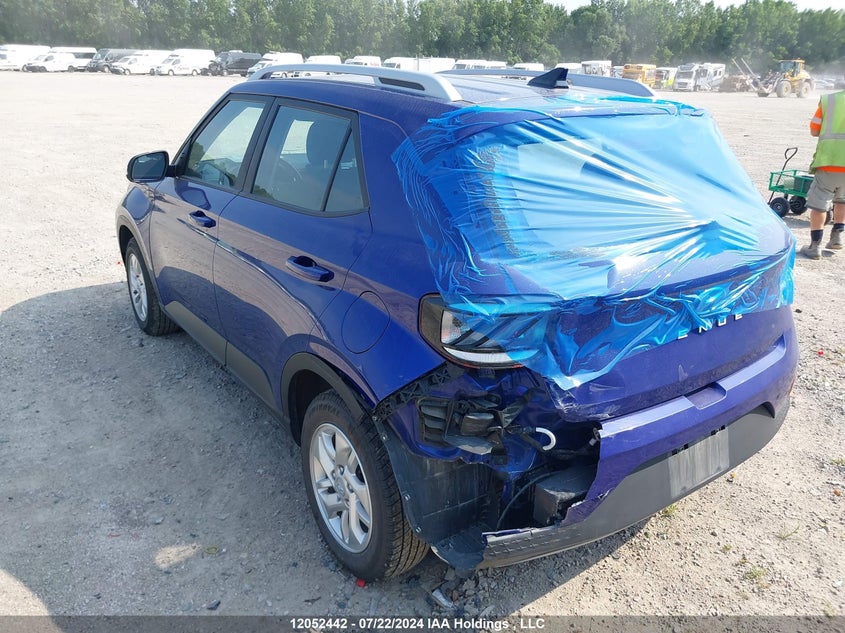 2021 Hyundai Venue Sel/Denim VIN: KMHRC8A33MU106460 Lot: 12052442