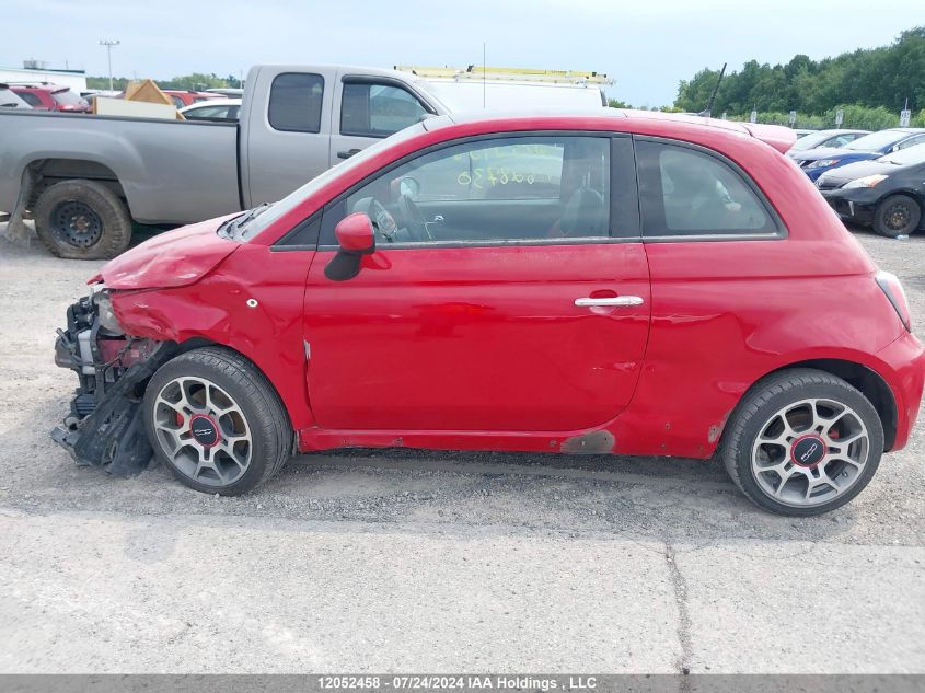 2013 Fiat 500 Sport VIN: 3C3CFFHH0DT628730 Lot: 12052458