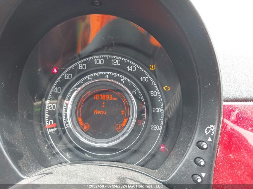 2013 Fiat 500 Sport VIN: 3C3CFFHH0DT628730 Lot: 12052458