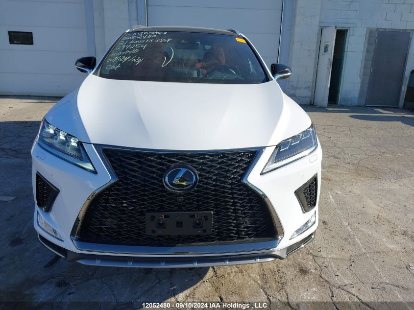 2021 Lexus Rx 350 F Sport VIN: 2T2YZMDA4MC294254 Lot: 12052480