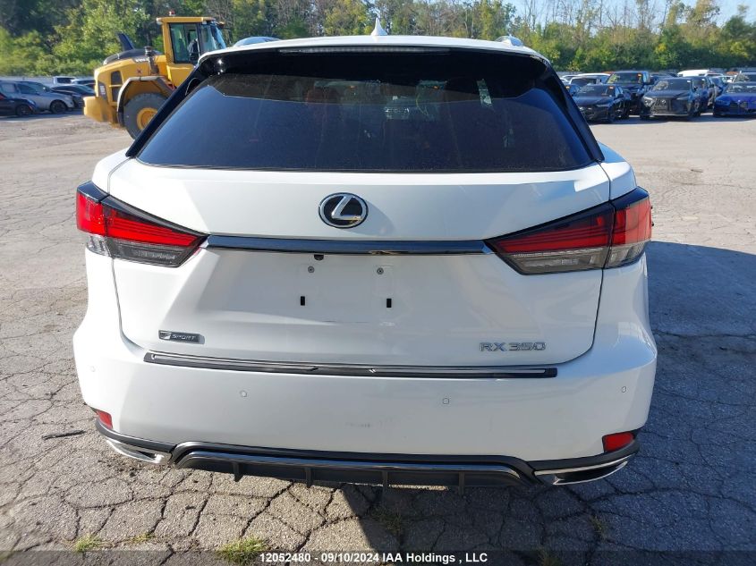 2T2YZMDA4MC294254 2021 Lexus Rx 350 F Sport