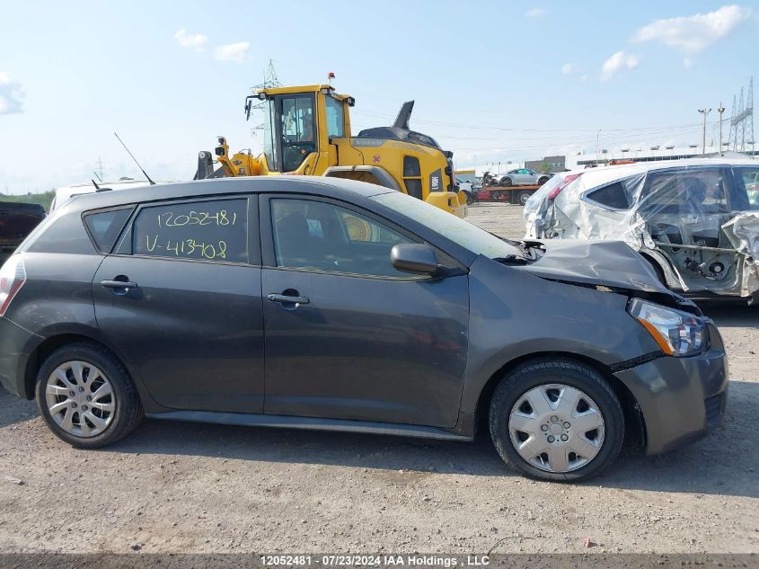 2010 Pontiac Vibe VIN: 5Y2SP6E89AZ413408 Lot: 12052481