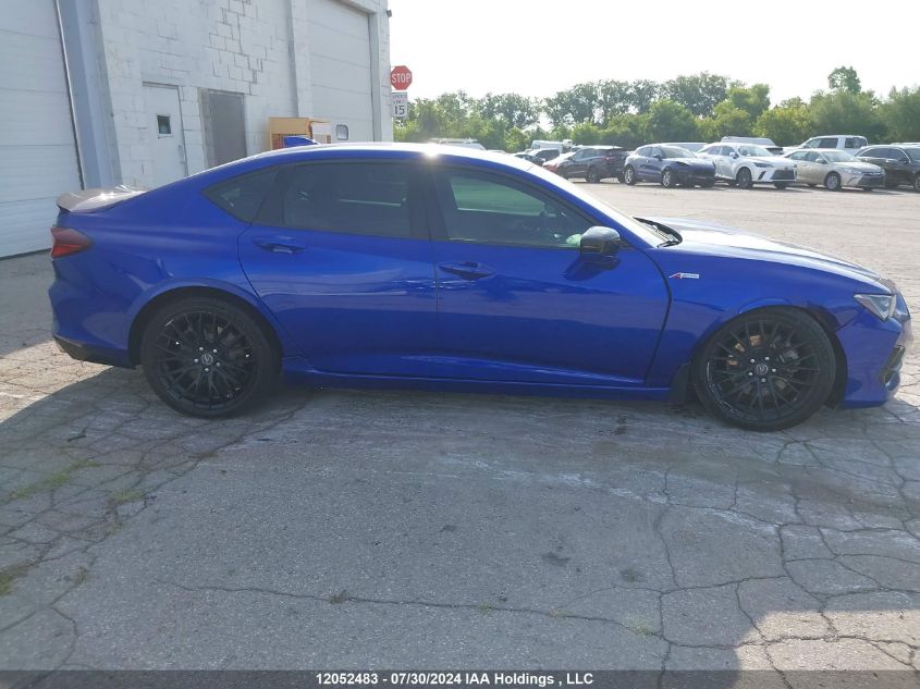2021 Acura Tlx Tech A VIN: 19UUB6F59MA800444 Lot: 12052483