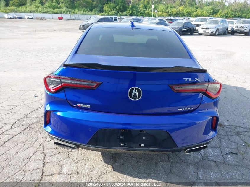 2021 Acura Tlx Tech A VIN: 19UUB6F59MA800444 Lot: 12052483