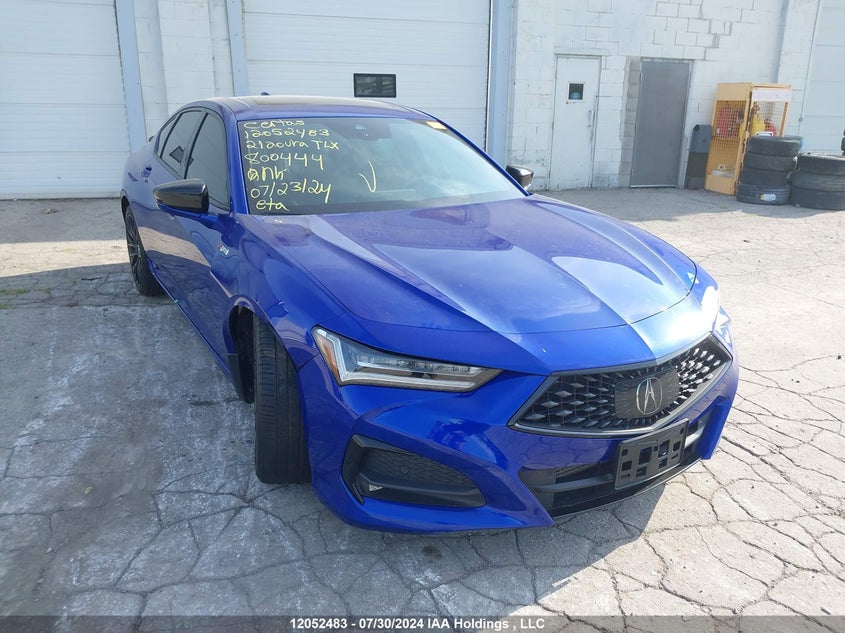 2021 Acura Tlx Tech A VIN: 19UUB6F59MA800444 Lot: 12052483