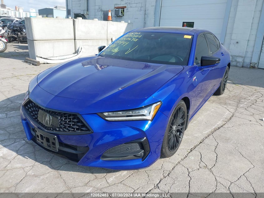 2021 Acura Tlx Tech A VIN: 19UUB6F59MA800444 Lot: 12052483