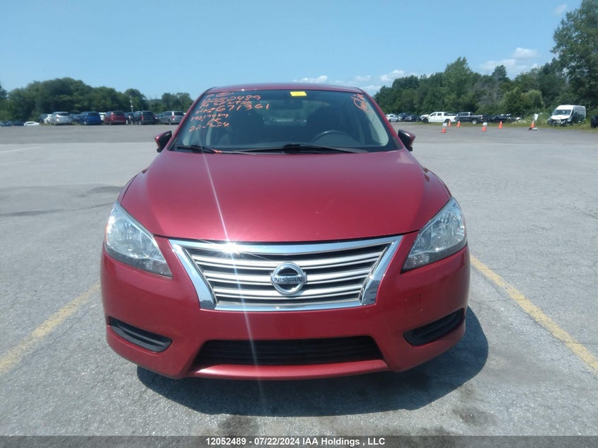 2014 Nissan Sentra S/Sv/Sr/Sl VIN: 3N1AB7AP9EL671361 Lot: 12052489