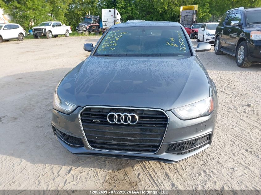 2013 Audi A4 Premium Plus VIN: WAUHFCFL4DN009617 Lot: 12052491
